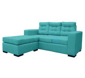 Seccional 3 cuerpos Antu chenille turquesa