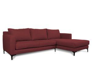 Seccional 3 cuerpos Kaile chenille rojo