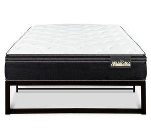 Cama metálica Iron Smart Belsogno Premium 1.5 plazas