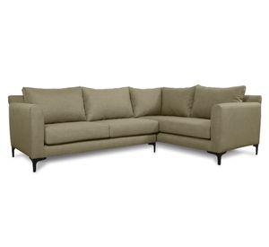 Seccional 3 cuerpos Alanna chenille beige