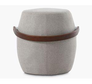 Pouf con asa de madera LT