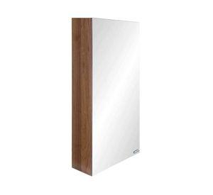 Botiquín espejo BME40 nogal 80x13.5x40 cm