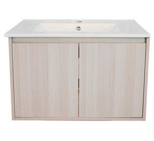 Mueble vanitorio albayalde + Pack baño Black