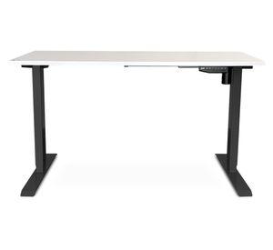 Escritorio Cosmo blanco/negro 121x140x60 cm