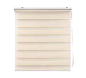 Cortina roller dúo sin cenefa 180x165 cm beige