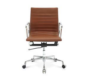 Silla Oficina Aluminium caramel