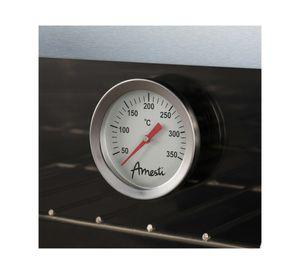 Cocina a leña combustión lenta Allegra XL blanco 11kW