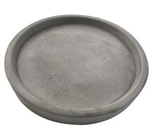 Plato para maceta cemento 13 cm