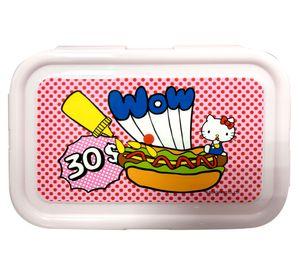 Contenedor plástico Hello Kitty rectangular