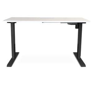 Escritorio Cosmo blanco/negro 121x140x60 cm