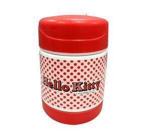 Contenedor metálico Hello Kitty rojo