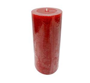 Vela Pilar 15 cm guinda