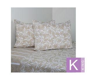 Juego de sábanas king 200H Breeze diseño