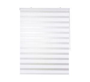 Cortina roller dúo sin cenefa 180x250 cm blanco