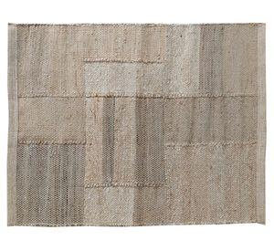Bajada de cama Katia yute beige 60x90 cm
