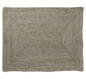 Bajada de cama Kaya yute beige 60x90 cm
