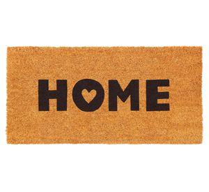 Limpiapiés coco Home corazón 60x120 cm