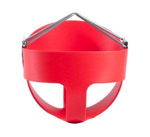 Columpio bebé industrial rojo