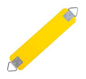 Asiento columpio industrial amarillo