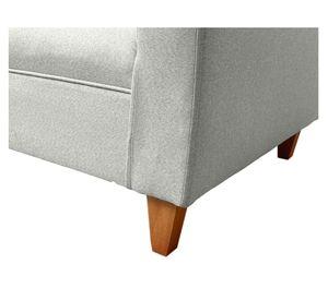 Juego de living 5 cuerpos Mateo chenille PM gris