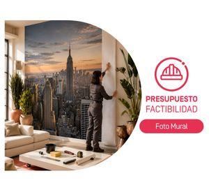 Visita presupuesto foto mural