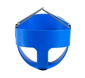 Columpio bebé industrial azul
