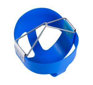Columpio bebé industrial azul