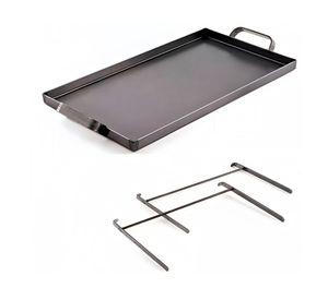 Plancha patas removibles