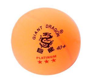 Set 6 pelotas ping pong 3 Star naranjo 5x5x5 cm