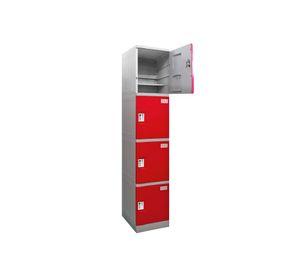 Lockers plástico 194x38x50 cm lp 1-04 llave escritorio R-66
