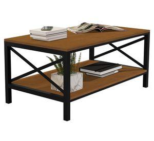 Mesa de centro industrial caramelo Be Design