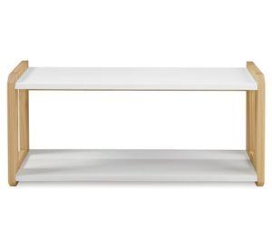 Repisa aérea madera blanco