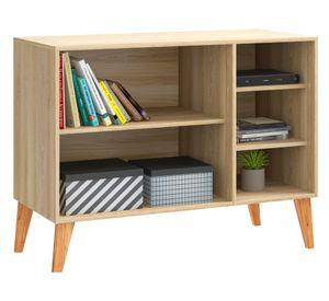 Buffet TV 49" Leaves blanco/natural