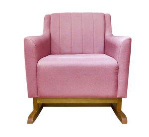 Poltrona mecedora rosado