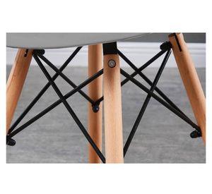 Silla infantil Eames gris