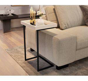 Mesa auxiliar Luxor perla