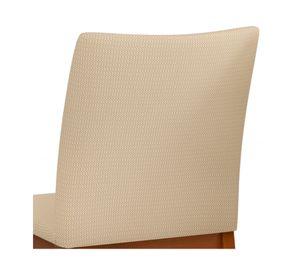Pack 2 sillas de comedor Vitoria ipe/linho neve 93x45x53 cm
