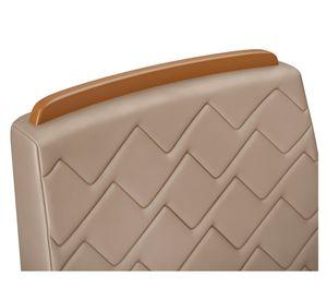 Pack 2 sillas comedor Lidia beige 102x46x60 cm