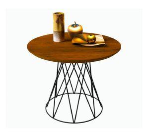 Mesa de centro redonda JB8040-CA caramelo