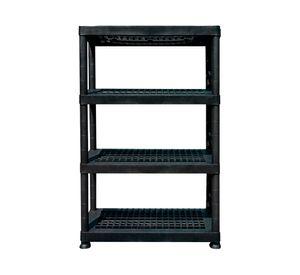 Estante organizador 4 repisas X-TREME negro