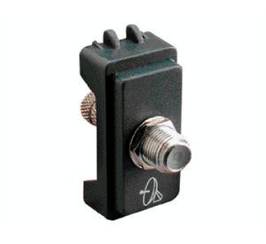 Módulo coaxial TV Génesis noir Schneider