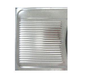 Lavaplatos sobreponer 100x50 cm derecha inox Splendid
