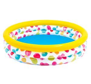 Piscina inflable 1,47 m 330 litros Red geometry Intex