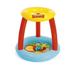 Piscina inflable animales + 15 pelotas Fisher Price
