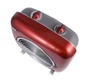 Termo ventilador vintage HT Retro 2000 W rojo
