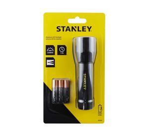 Linterna aluminio 300 LM negro Stanley