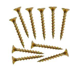 Tornillo drywall para madera rosca gruesa 6x1" 10 un.