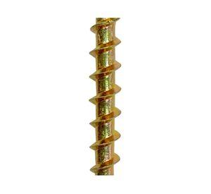 Tornillo drywall para madera rosca gruesa 6x1" 10 un.