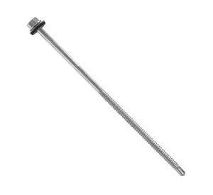Tornillo autoperforante Hexagonal con golilla 1/4x7" 3 unidades