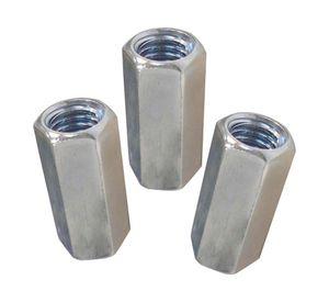 Tuerca acople NC 5/16"x1 3/4" 3 unidades